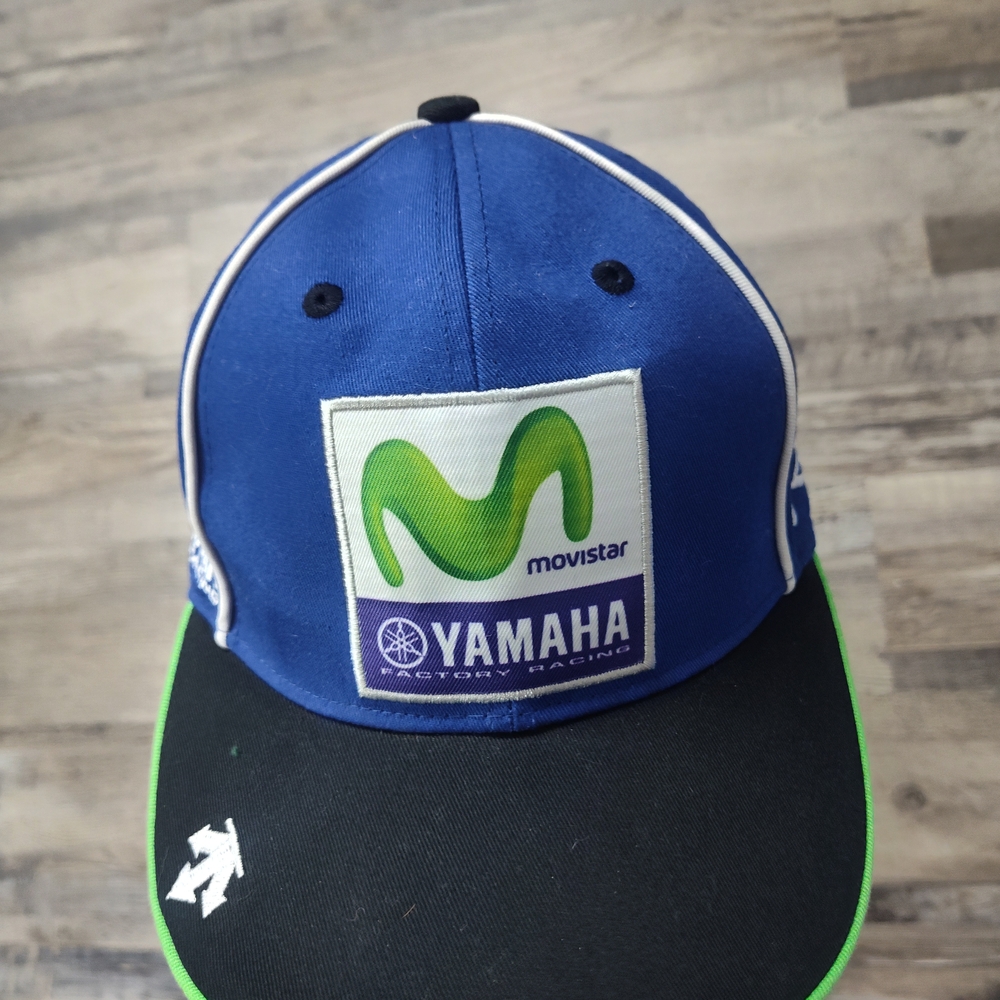 Yamaha Movistar Blue and Black Cap